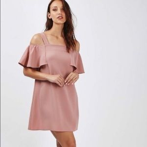 Topshop “Cold Shoulder” Bardot Dress!